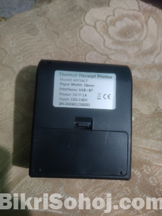 Thermal Receipt Printer – Model: MP58C7 USB + Bluetooth